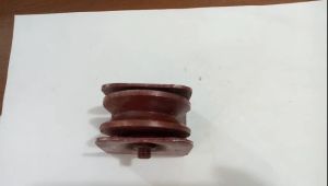 Roda Besi Biasa 6cm Siku (V) Untuk Roda Pintu dan Pagar Besi Siku