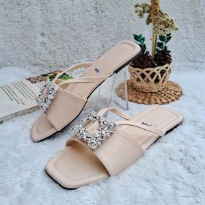 sandal teplek wanita kekinian sandal flat#sendal casual#sandalkokop bling