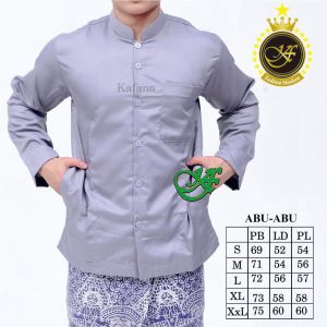 BAJU KOKO HAIBAH MODEL KAFANA / BAJU KOKO SAKU SAMPING / KOKO HAIBAH SAKU SAMPING