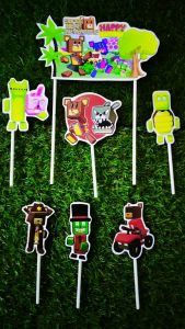 Topper cake super bear adventure hiasan kue