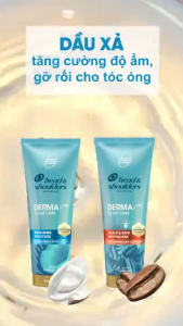 Dầu Xả H&S DermaXpro 220ml Repairing Moisture / Hair Revitaliser – Dưỡng Ẩm Giảm Gãy Rụng Tóc Mềm Mượt Chắc Khỏe – Nh