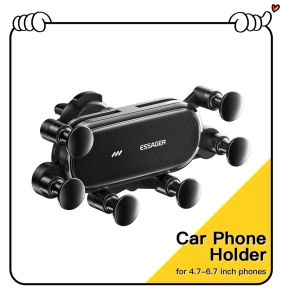 Essager Stand Holder Dashboard Alat Jepit HP Mobil Bracket Car Phone
