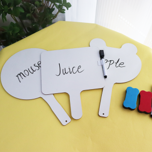 Erasable Mini Double-Sided Handheld Whiteboard Portable Teaching Tool for Kindergarten Classroom Interactive Desktop