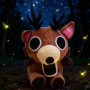 Mini Kawaii Deer Buddy Plush Toys 99 Nights in the Forest Anime Animal Deer Buddy Bag Charm Kids Idea Christmas Gifts Home Decor