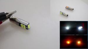 2PCS BA9S BAX9S BAY9S Led Bulbs 3030 Chip 10SMD T4W H6W Car Interior Reading Dome Lamps License Plate Light Auto Parking Lights