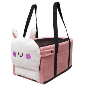 Pet Car Kennel Dog Car Handy Gadget Small Size Dogs Car Central Control Armrest Safety Seat out Cat Bag