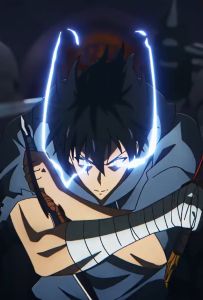 Kaos Solo Leveling Arise 004: Baju Anime Katun 24s & T-Shirt Anime Manga Premium