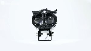 Owl Shape 23W Motorcycle Projector Headlight Waterproof LED Work Light Bar Low Beam High Beam Fog Lamp For Car