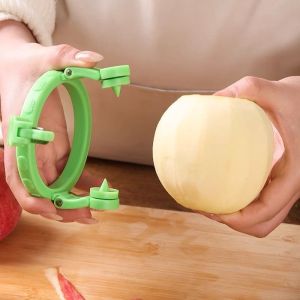 เครื่องอุปกรณ์เครื่องครัวซอยอาหารผิวผลไม้เครื่องปอกผลไม้มือถือแบบแอปเปิ้ลลูกแพร์แกดเจ็ตสำหรับครัวใช้ในครัวเรือน
