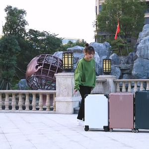 BE 20/24 Inch Travel Luggage Lightweight ABS Thickened Suitcase With 360° Spinner Wheels & Large Capacity
