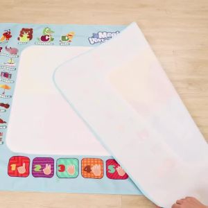 Thảm Vẽ Nước Thần Kỳ 100x80CM Dành Cho Trẻ Em - Bảng Vẽ Chống Thấm Nước Có Thể Tái Sử Dụng Kèm Bút Thần Kỳ Đồ Chơi Nghệ Thuật Giáo Dục Dành Cho Trẻ Em Từ 14 Tuổi Trở Lên