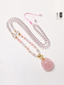 สร้อยคอคริสตัลเทียนเจ้า สร้อยคอคริสตัลธรรมชาติ สร้อยคอคริสตัลมังกร สร้อยคอคริสตัลฟ้า โซ่จี้คริสตัลสีชมพู โซ่จี้คริสตัลสีชมพู