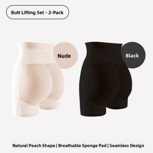 JIAZINI | Natural Womens Butt Lifting Underwear Seamless Tummy Control High Waist Briefs Summer Sport Style Thin High Hip Briefs
