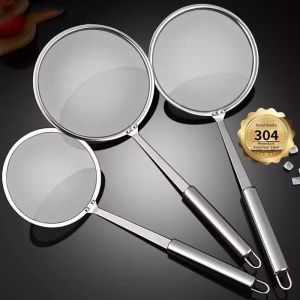 Fine Mesh Oil Strainer Skimmer Spoon
