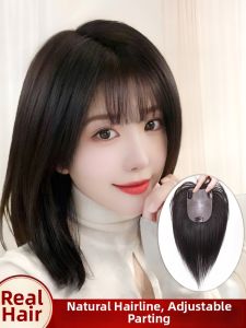 YIMEI | Hair Loss Concealer Top Hair Piece Natural and Fluffy High Forehead