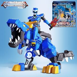 JUMPGO | Mini Special Forces Super Dinosaur Power Transformation Robot Toy Childrens