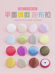 Bộ Nút Màu Thời Trang Tự Làm Cho Quần Áo Trẻ Em - 50 Nút Nhựa Và 50 Khuy Áo Phụ Kiện Quần Áo Đa Năng