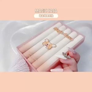 MAGIC CASA 1 Set 5 Pcs Lipstik Isi Lip Cream Velvet Matte Waterproof Long Lasting Lipstik