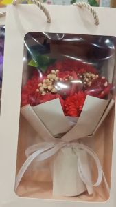 Bó Hoa Hồng sáp thơm tặng 20/10 Kết Hợp Nhiều Màu Tặng Người Thân Hoa Tặng Sinh Nhật Ngày Lễ Sự Kiện Hoa Tặng Tốt Nghiệp Bouquet Of Flowers (Hoa Sáp Thơm)
