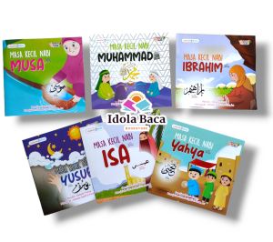 Buku Cerita Masa Kecil Nabi - Paket 6 Buku Lingkar Media