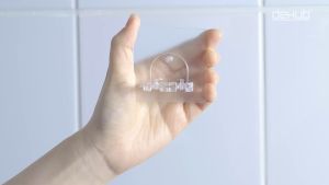 DeHUB Vacuum Pad 2-Brush Toothbrush Holder - สีฟัน ที่แขวนแปรงแปรงตะขอ - ติดผ่าน (DeHUB Vacuum Pad 2-Brush Toothbrush Holder - Siamese design toothbrush holder - Portable)