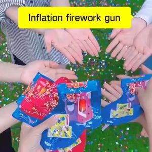 new confetti balloon gun inflatable balloon firework gun birthday wedding partyneeds supply