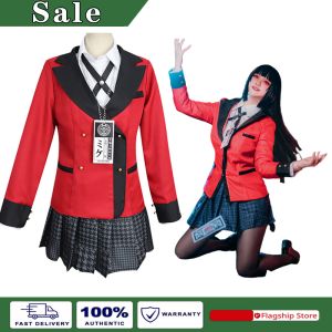 Rabbite Kakegurui Cosplay Costume Jumpsuit Kakegurui Jabami Yumeko School Uniforms Dress Halloween Cosplay Costume