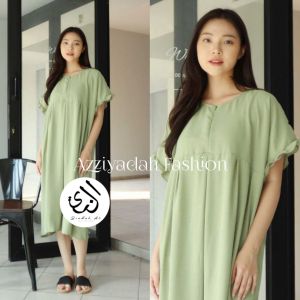 Daster Cringkle Daster Azura Rample  Daster Remaja Wanita  daster Busui Frenly Daster Cringkle Polos Daster Murah Kekinian