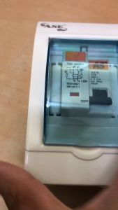 Tủ Điện Nhựa ASE 2P 3P 4P Hộp Chứa CB MCB RCCB RCBO Thanh Ray Lắp Âm Nổi