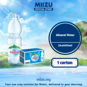 LE MINERALE Natural Mineral Water 24X600ML