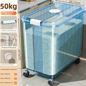 MEIZHUFU | Pet Food Storage Container Moisture-Proof Large Capacity