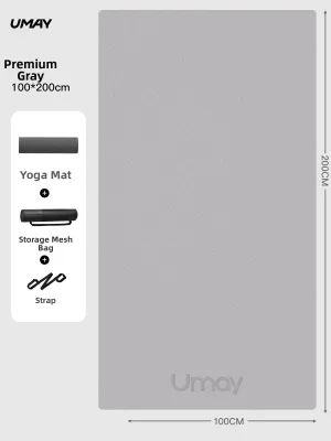 Umay | Non-slip Shockproof Soundproof Thicker Extra Large Yoga Mat