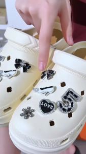 BL-869-1 Sandal Baim EVA Rubber Wanita Import Sandal Fuji 3D 5 Love Pita Tinggi 9 CM AntiSlip