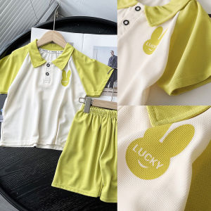 ชุดเด็ก: เสื้อผ้าเด็กชาย ชุดหมี สำหรับวัย เวอร์ชั่นเกาหลี สีอัก สำหรับเด็ก ชุดเดียที่โปร่งใส สำหรับเวอร์ชั่น เกาหลี- Size80-100