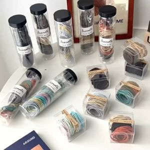 Rigid Panel Tail Light 🌈, ริ้วรอยแอลการเสริมสวย รอยรัดผมหางม้า ยืดหยุ่นดี หนังยางรัดผม สไตล์เกาหลี 🌈