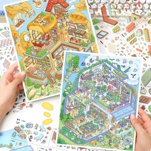 Decorative Positioning Scenery Stickers