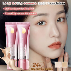 Silky Flawless Bb Cream Foundation Moisturizing Oil Control Long-Lasting Concealer Light and Thin Fit Without Drying Official