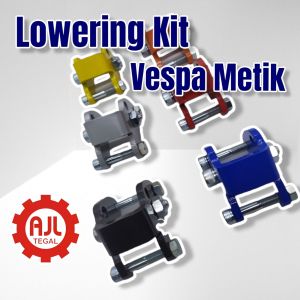 Lowering Kit  Pemendek Shock untuk Vespa LX S LXV 150ie 3V 3V IGet Vespa Matic sprint primavera