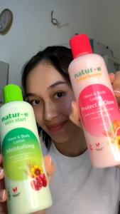 Natur-E Skin Start Hand & Body Lotion Moisturizer 245ml/100ml - With Pomegranate Seed Oil & Vitamin E