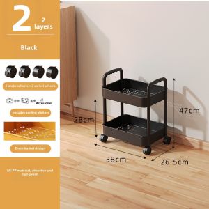 Multi-functional Portable Storage Shelf