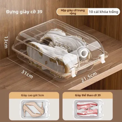 NAIBEN | Tủ Đựng Giày Chống Bụi Tiết Kiệm Không Gian Hộp Nhựa Trong Suốt