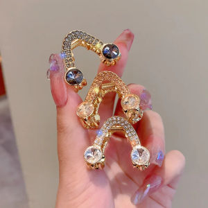 V shape Rhinestone Small Hair Claw Triangle Hair Clip Elegant Hair Accessories for Women