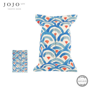 Simple Japanese Style Fabric Tissue Box for Living Room Home Use Drawstring Paper Towel Holder Nordic Style Pure Color Car Use