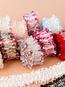 Lace Ribbon Decorative Lace Fabric Bag Clothes Wide Collar Skirt Material Accessories Edge Strip Clothes Accessories