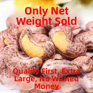 Snack Cashews with Skin Charcoal Roast 500g