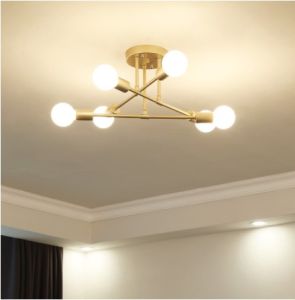 Highfine Light HF-Star008: A Multi-Head Metal Ceiling Lamp for Your Home