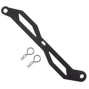 Carbon Fibre Battery Plate/Battery Holder Mount for 1/10 Tamiya TT-02 TT-02B TT-02R TT-02S TT-02D TT-02SR RC Car Upgrade