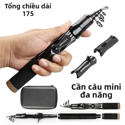 GW | mồi câu cá mương Cần Câu Cá Kéo Dài Đôi Tay Mini Di Động ML