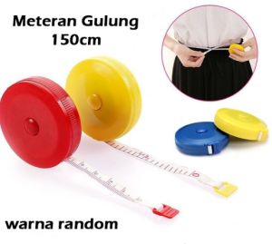 METERAN GULUNG METERAN BAJU METERAN JAHIT 150CM METERAN MINI METERAN ROLL METERAN COD