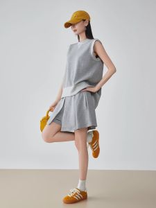 XIAODADEHUA | Casual Sporty T-shirt Set